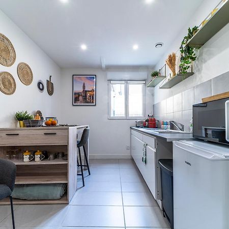 Le Cosy - Free Parking - Proche Gares Lille - Netflix - Wifi Appartement Mons-en-Baroeul Buitenkant foto
