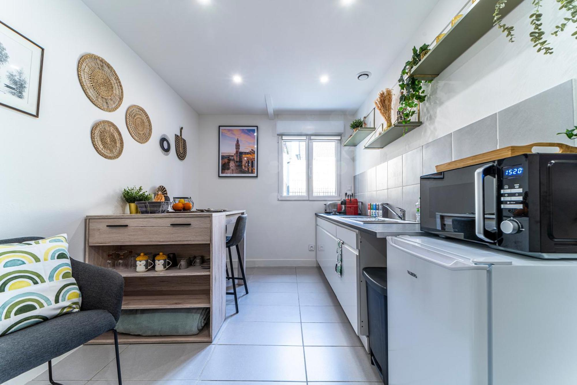 Le Cosy - Free Parking - Proche Gares Lille - Netflix - Wifi Appartement Mons-en-Baroeul Buitenkant foto